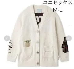 新品♡ジェラートピケSTARWARSスムーズィーカーディガンユニセックスM-L白のサムネイル