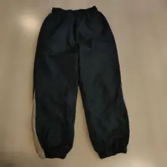 裏起毛ブラックーとベージュのロングパンツ