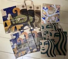 スタバ KALDI ショップ袋 11枚まとめ売り ショッパー 紙袋