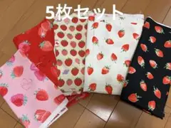 いちご　いちごミルク　オックス生地 セット