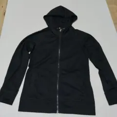 ユニクロ +J ジップアップパーカー UNIQUE L ブラック