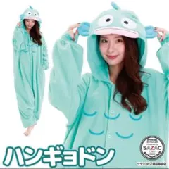 ハンギョドン　着ぐるみ　青　サンリオ
