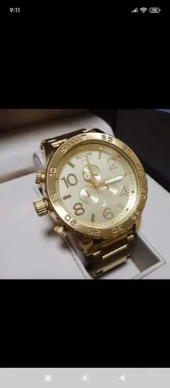 DIESEL ディーゼル クロノグラフ ゴールドカラー DZ-5302 - メルカリ