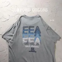 COMFORT COLORS Tシャツ 企業ロゴ　FFA グレー