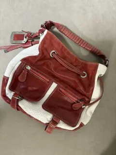 IENAで購入★Via Repubblica ヴィアリパブリカ★レザー素材バッグ