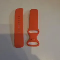 Fitbit Charge 6 用 交換バンド オレンジ S/Pサイズ
