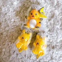 ポケモン　つまんでつなげてマスコット14 ライチュウ　ピカチュウ