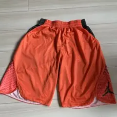 オレンジ グラデーション バスケットボールパンツ