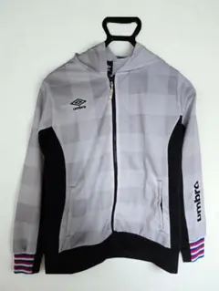umbro チェック柄 レディース フード付きジャケットM