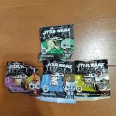 ペプシ　スターウォーズ　3D　ストラップ 4種セット