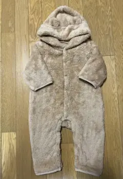 《新品⭐︎未使用》ever closetクマ耳付きフード アウター 90サイズ