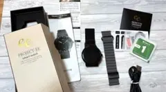 PROJECT-EE スマートウォッチ　EE02Plus ブラック