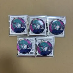 プロセカ 初音ミク グリ缶 グリッター缶バッジ