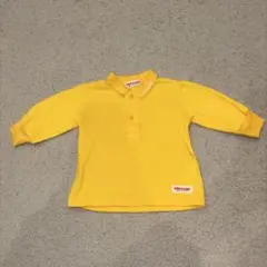 ミキハウス　ポロシャツ　イエロー　70