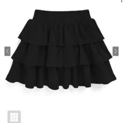 GRL インパン裏地付きスウェットフリルミニスカート[gn360]