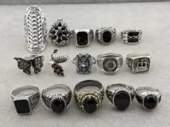 指輪 リング 15点セット イミテーション アクセサリー レトロ 装飾品 