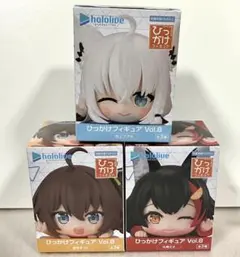 ホロライブ ひっかけフィギュア 大神ミオ 夏色まつり 白上フブキ