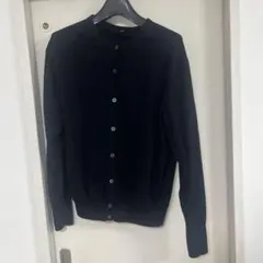 UNIQLO クルーネックカーディガン ブラック XLのサムネイル