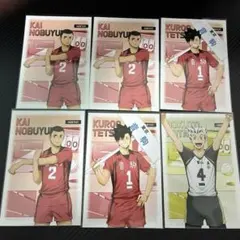 ハイキュー!! アニメイト 特典 まとめ売り 6枚セット