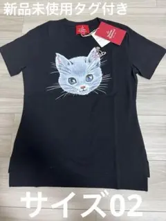【新品未使用タグ付】Vivienne Westwood 猫プリント Tサイズ02