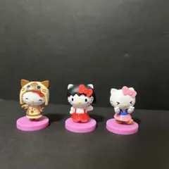 ハローキティ フィギュア 3体セット 平成風 - メルカリ