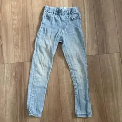 devirock スキニーパンツ 140cm ライトブルー