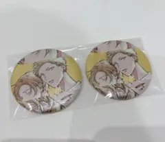 ギヴン展　缶バッジ　梶秋彦　中山春樹
