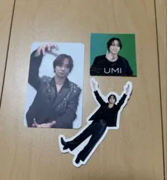 Travis Japan トラジャ 中村海人 ワルツ 香港 トレカ ステッカー