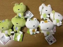次の日ケロリ ぬいぐるみ マスコット 20個 サンエックス コンプリート