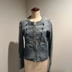 即購入◎ APPENA DUE デニムジャケット　デニム　ブルゾン　38