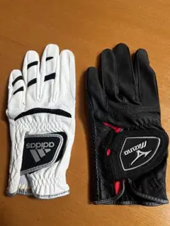 MIZUNO adidas ゴルフ手袋　2個　サイズ22cm
