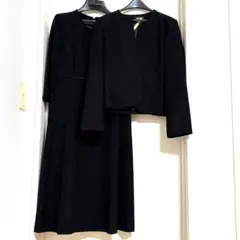 美品　大きいサイズ　MENOD イギン　ブラックフォーマル ワンピース 13AR