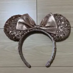 ミニー　カチューシャ ローズゴールド