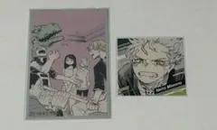 ヒロアカ 原画展 メモリアルコレクション スクエアステッカー B組 物間