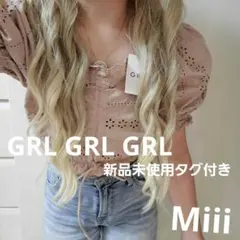 A11092 GRL♡♡新品未使用タグ付き お姉さんTOPS 小さめになります！