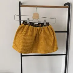 WOLF&RITA コーデュロイイエロースカート6Yのサムネイル