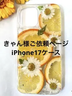 【きゃん様専用】iPhone17ケース・ご依頼ページ