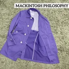 MACKINTOSH PHILOSOPHYナイロン ステンカラーコート 撥水のサムネイル