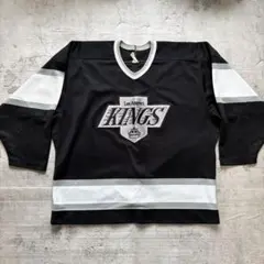 90s NHL ロサンゼルスキングス CCMユニフォーム 刺繍 ビックサイズ