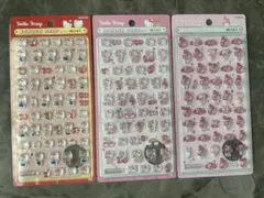 サンリオ　ボンボンドロップミニ　キティちゃん　マイメロディ　３枚セット