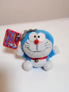 【レトロ】ドラえもん　ブルブルキーホルダー