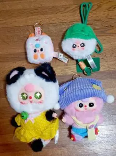 baby three ぬいぐるみ4体セット