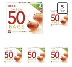 日東紅茶 DAY & DAY ティーバッグ 50袋入り×5箱