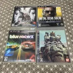 ps3 ゲームセット　4本　まとめ売りのみ