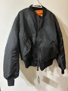 HOPE MFG INC新品ブラック オレンジリバーシブルボンバージャケット