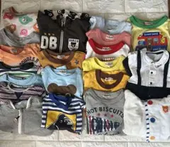 ダブルビー ミキハウス　まとめ売り　70 80 90 100 110 男の子のサムネイル