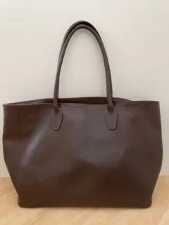 レザー トートバッグ ブラウンのサムネイル