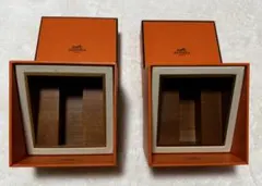 HERMES ギフトボックス 2個セット+YSLギフトボックス1個