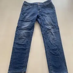ストレートデニムパンツ レディース サイズ70 夏用