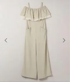 2wayフリルベアサロペ